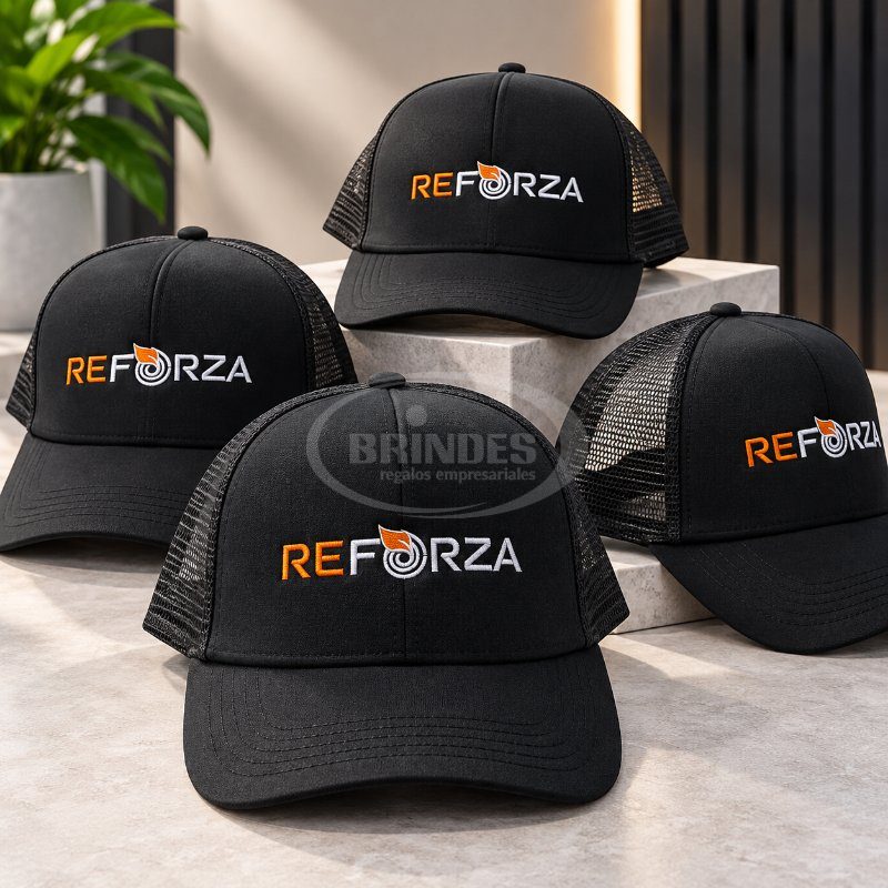 Kepí Bordado para Merchandising Corporativo para ReForza