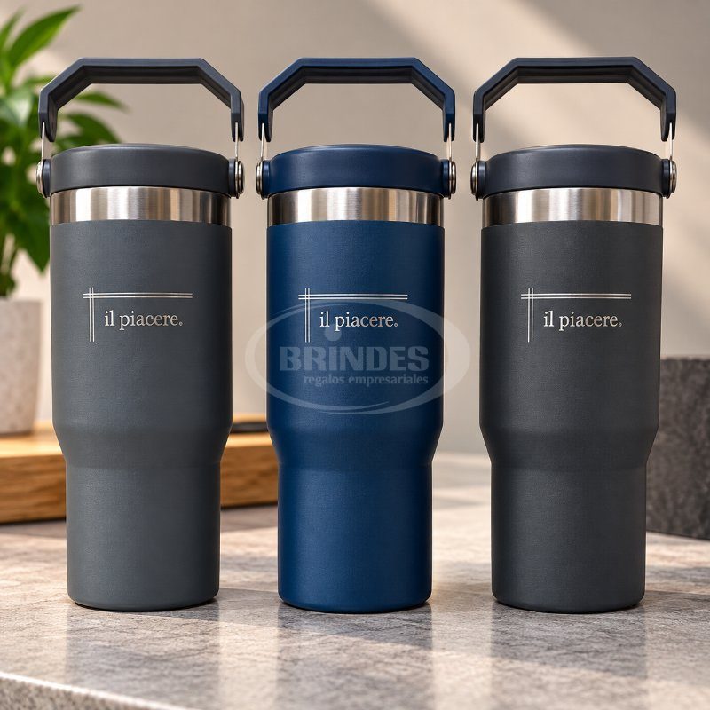 Vaso Térmico Personalizado con Grabado Láser para IL PIACERE