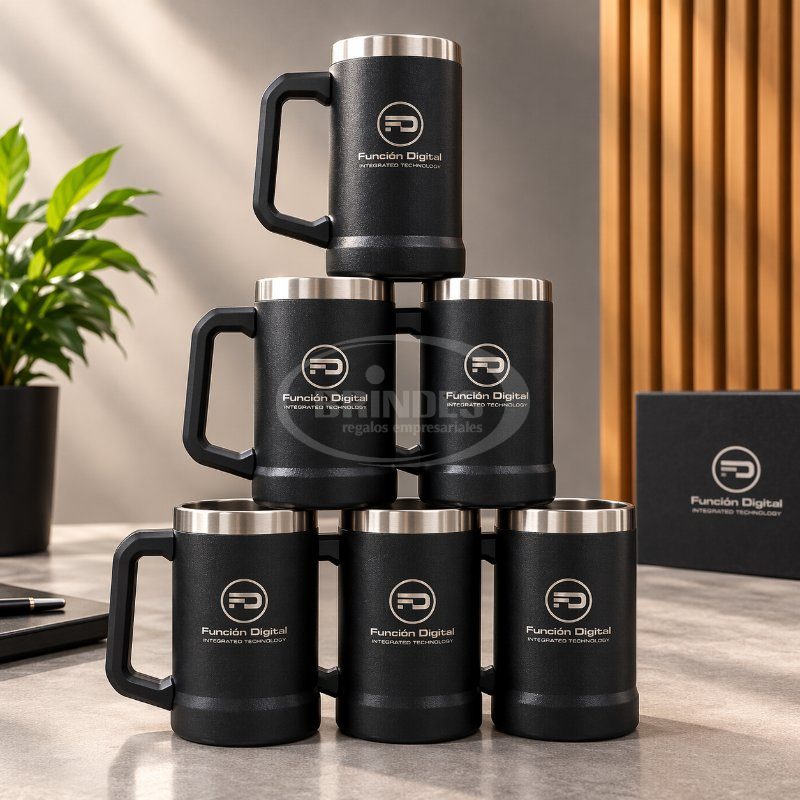 Vasos Térmicos con Grabado Láser para Función Digital Integrated Technology