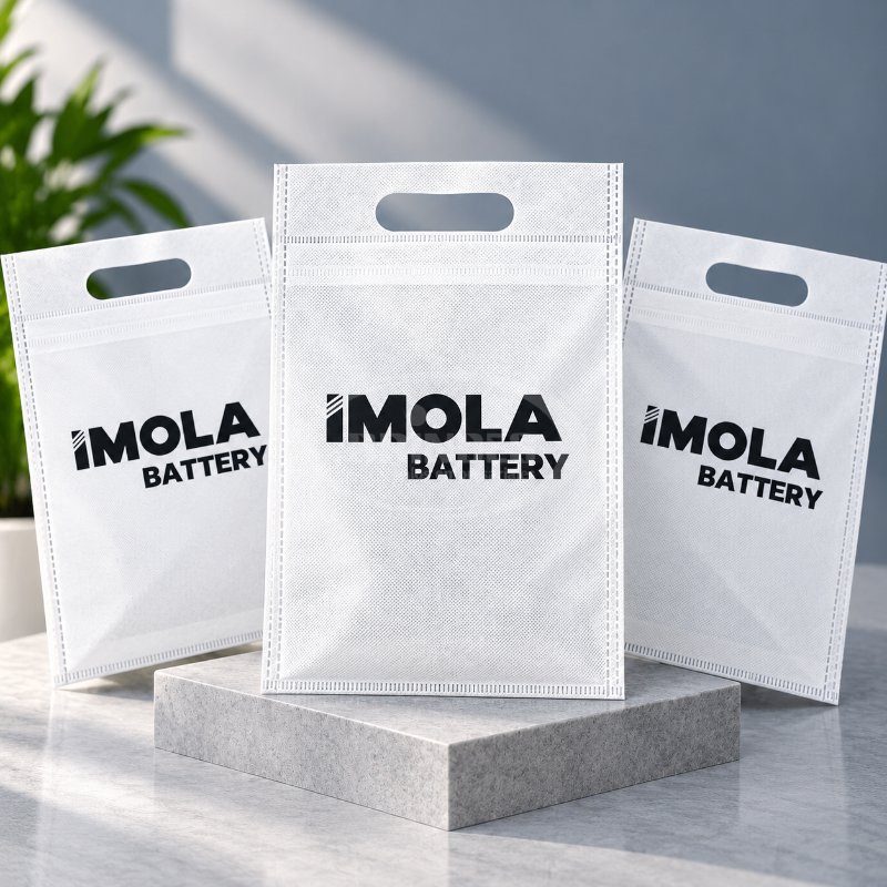 Bolsas TNT Personalizadas con Serigrafia para Imola Battery