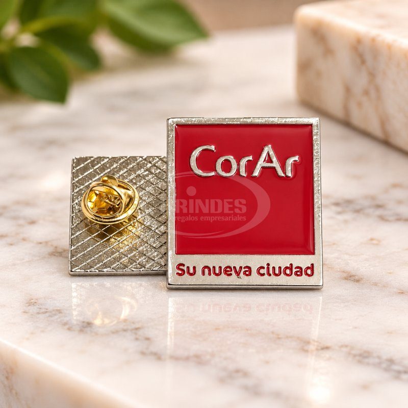 Pines Microfundidos para Merchandising Corporativo para CorAr