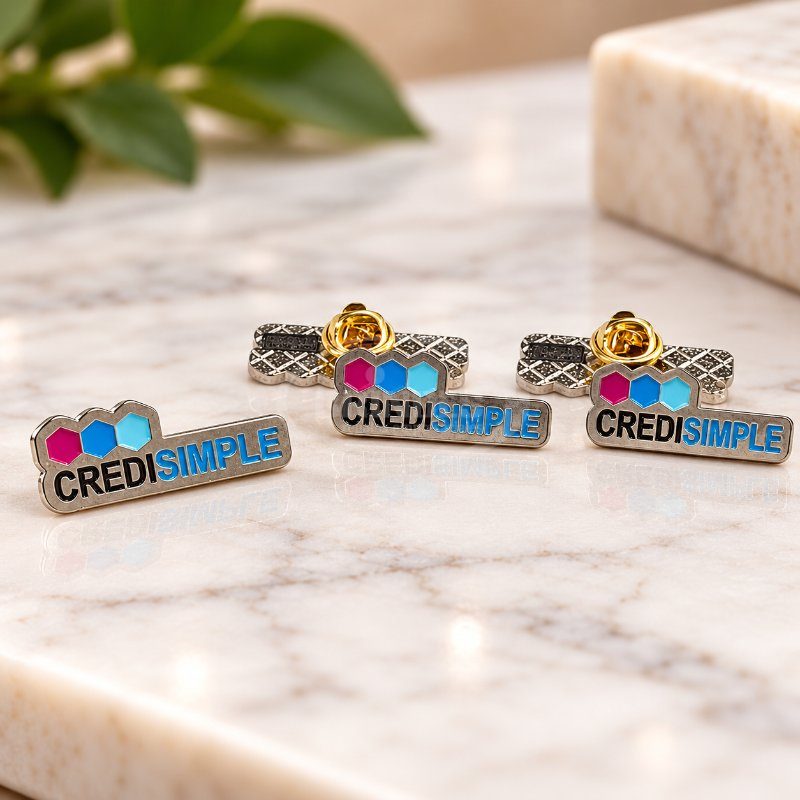 Pines Microfundidos para Merchandising Corporativo para CrediSimple