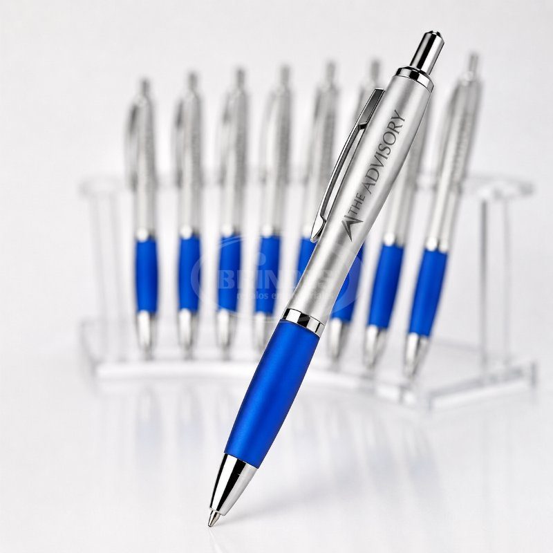 Bolígrafos personalizados para Expo con grabado láser