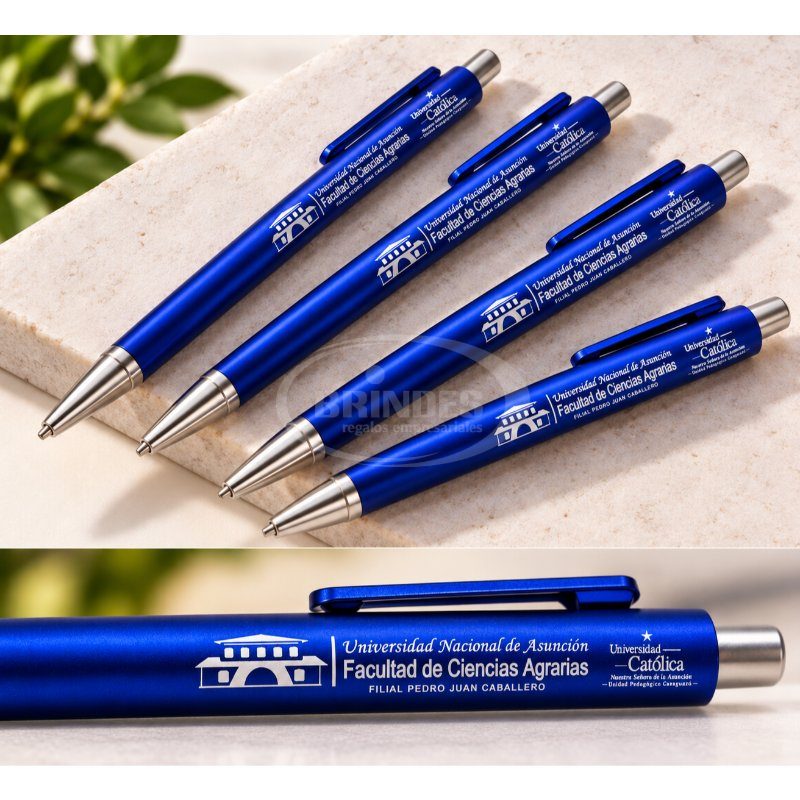 Bolígrafos Personalizados con Serigrafía para Universidad Católica
